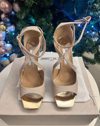 Sandali jimmy choo azia platinum ice 41