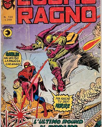 L'Uomo Ragno n. 134 Corno 1975 – Numero Chiave