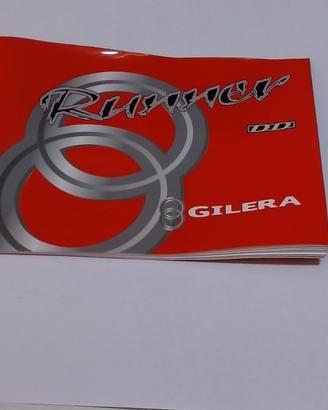 MANUALE USO E MANUTENZIONE RUNNER GILERA 578770
