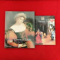 Lotto due libri pittura/arte Lorenzo Lotto