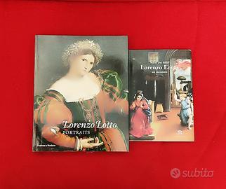 Lotto due libri pittura/arte Lorenzo Lotto
