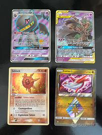 Carte Pokemon rare e GX- Lotto 2
