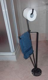 Porta rotolo porta salviette bagno