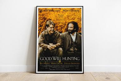 Poster Locandina Film "Will Hunting Genio Ribelle"