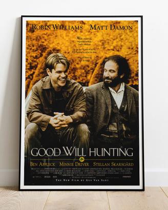 Poster Locandina Film "Will Hunting Genio Ribelle"