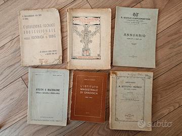 Libri antichi Scuola