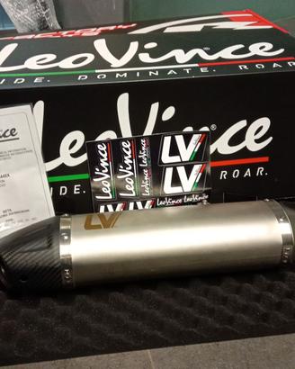silenziatore leovince per beta rr 4 t