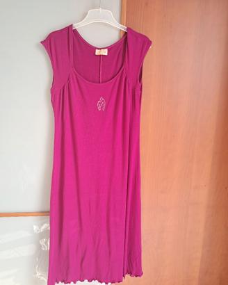 Abito estivo fucsia 46 Marta Marzotto made in Ital