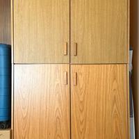ARMADIO MOBILE CONTENITORE 4 ANTE 101x135x45 cm