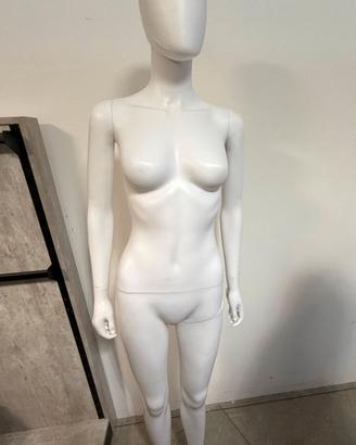 Manichino Donna Pedana in vetro
