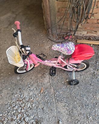 bici per bimba con rotelle