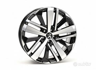 4 cerchi lega peugeot 3008 5008 r19 lt3653