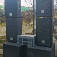 impianto audio sr technology 4000 watt