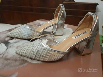 scarpe argento