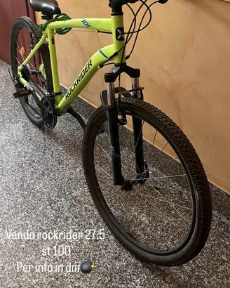 Bici Rockrider 27.5 st 100