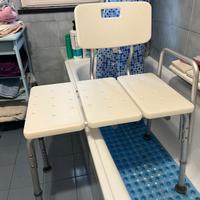 Sedile per anziani per vasca da bagno