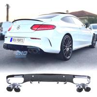 DIFFUSORE MERCEDES CLASSE C C205 COUPÉ 14-18 AMG P