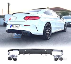 DIFFUSORE MERCEDES CLASSE C C205 COUPÉ 14-18 AMG P