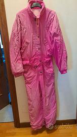 Tuta da sci vintage donna 