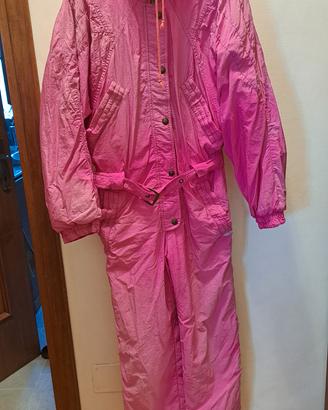 Tuta da sci vintage donna 