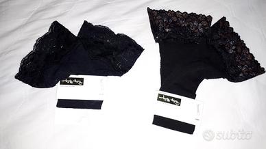 Due paia collant autoreggenti