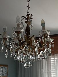 lampadario e due appliques