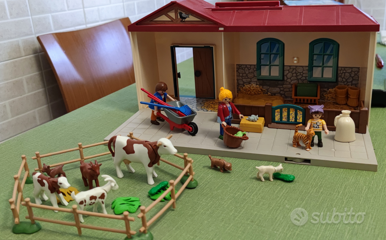 Fattoria cheap portatile playmobil