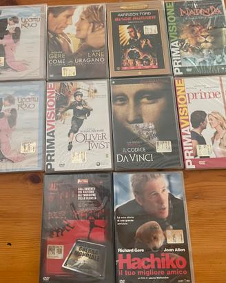 10 DVD incelofanati
