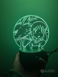 Led lamp Studio ghibli haku città incantata