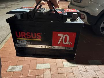URSUS 70Ah – 12V – 640A (EN), modello 70 DX,