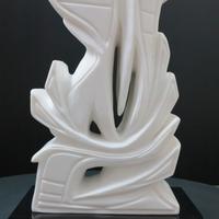 scultura in marmo bianco di Carrara di Sand. E.