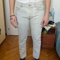 pantaloni jeans  e cotone uomo tg 30/32