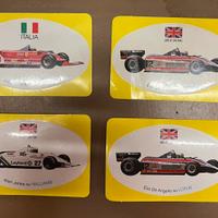 Adesivi Vintage F1