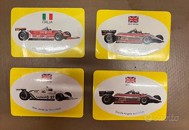 Adesivi Vintage F1