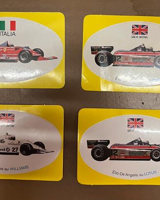 Adesivi Vintage F1