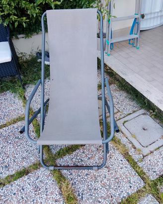 sdraio da esterno 