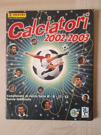 Album figurine 2002 2003 Calciatori Panini complet