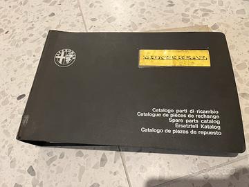 Alfa Romeo Montreal catalogo ricambi