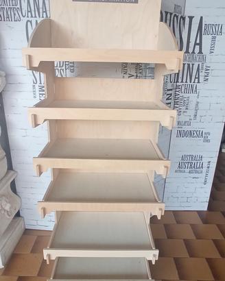Espositore in legno