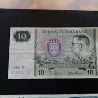 Biglietto da 10 Corone Svedesi