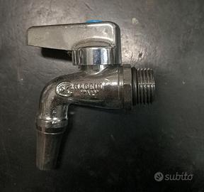 rubinetto per fustino acciaio inox 