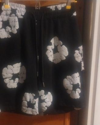 pantaloncini denim tears 