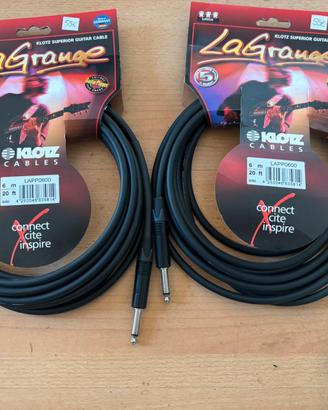 Cavi jack Chitarra KLOTZ LA GRUNGE