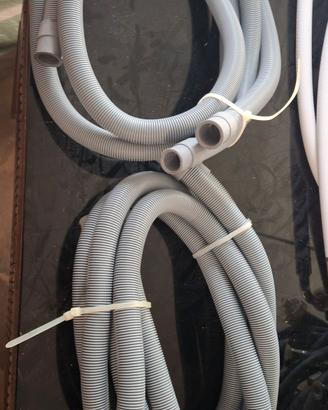 Tubo scarico lavatrice/lavastoviglie 5 pz NUOVO