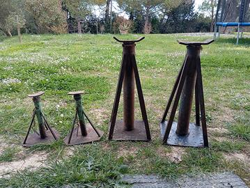 Coppie cavalletti per officina 