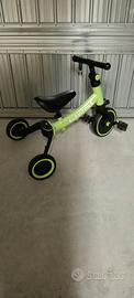 Triciclo evolutivo 5 in 1. Da 1 a 5 anni