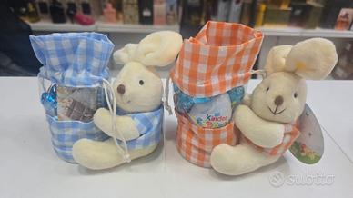 Coniglietto Pasqua con ovetti e Kinder – Idea rega