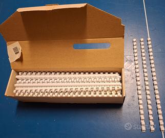 Dorsi plastici per rilegatura Fellowes -100  pezzi