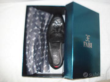 Scarpe originali Fabi, esemplari unici, struzzo