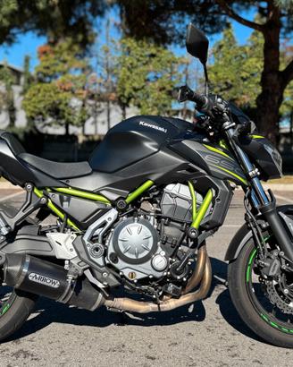 Moto Kawasaki Z650 | Depo + Scarico | 2019